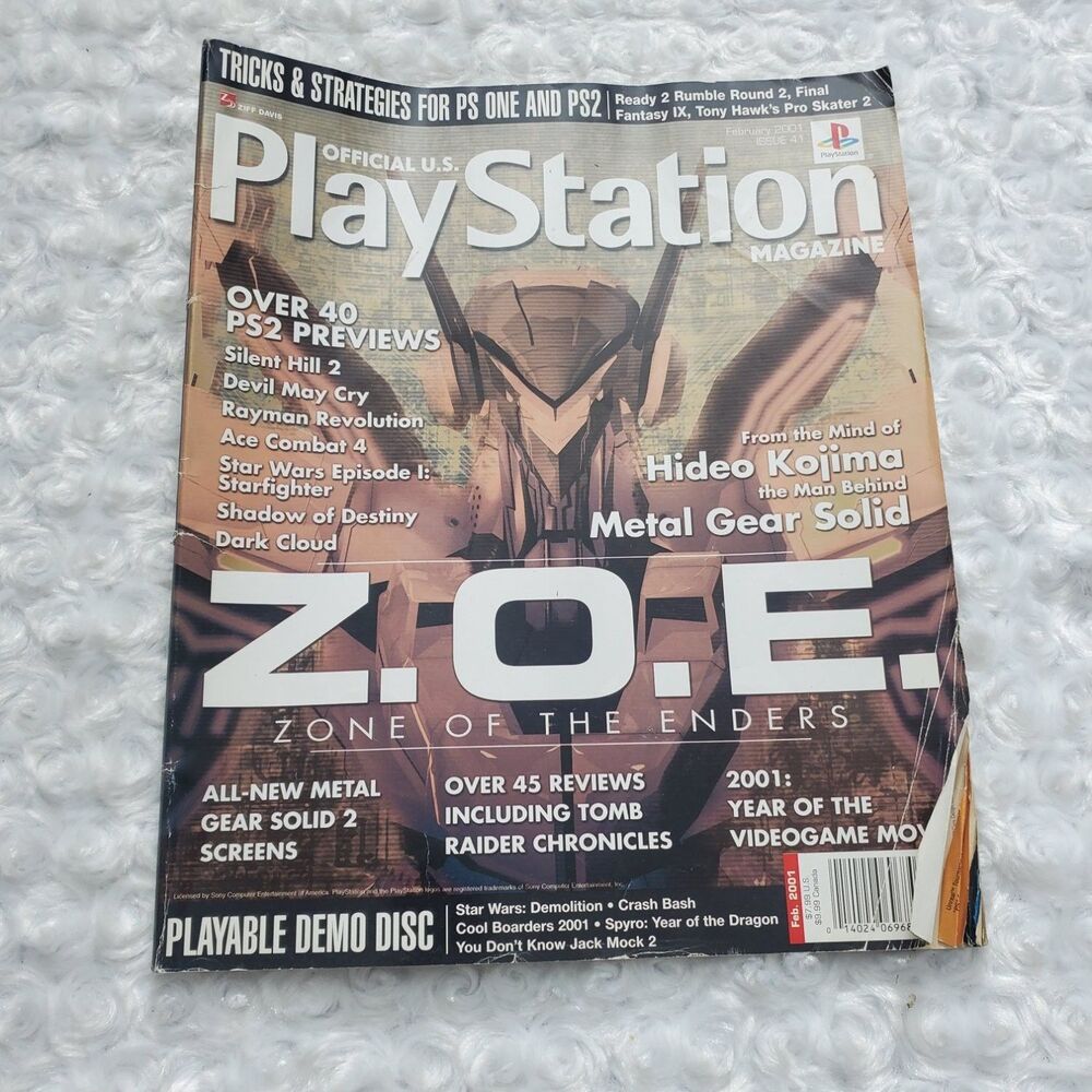 Issue 41 February 2001 Official U.S. PlayStation Magazine Video Game